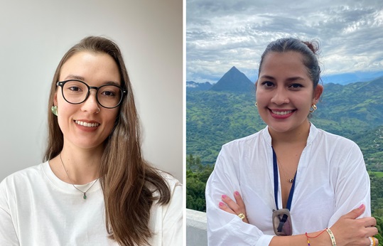 Dos ingenieras civiles asumieron la coordinación de espacios gremiales de la región. María Francisca Escobar Botero llegó al Centro de Observación para la Infraestructura de Caldas (COIC) y Karen Daniela Patiño López a la Gerencia de la Andi seccional Caldas. Escobar Botero tiene experiencia en administración y veeduría de obras viales y ejecución de presupuestos, es especialista en vías y transporte. Patiño López llega de coordinar el COIC, es especialista en Geotecnia y magíster en Ciencias de la Tierra.