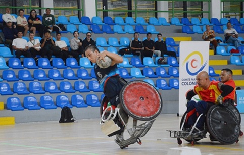 Rugby paralímpico en Manizales