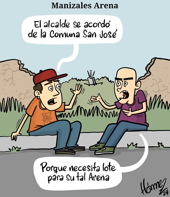 Caricatura 21 de diciembre del 2024: Manizales Arena