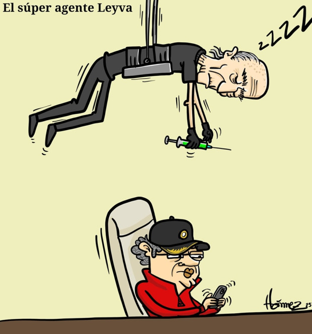 Caricatura 30 de junio del 2025: El súper agente Leyva