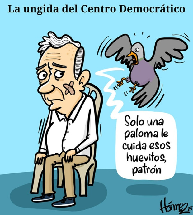 Caricatura 17 de diciembre del 2025: Paloma Valencia, la ungida del Centro Democrático