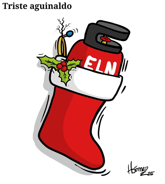 Caricatura 18 de diciembre del 2025: Triste aguinaldo