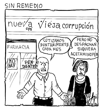 Caricatura 17 de febrero del 2026: Sin remedio