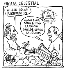 Caricatura 23 de febrero del 2026: Fiesta celestial