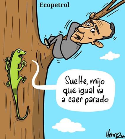 Caricatura 31 de marzo del 2026: Ecopetrol