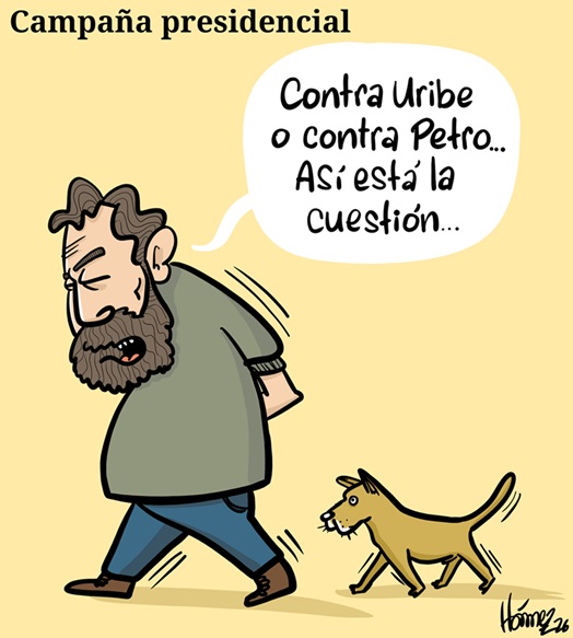 Caricatura 6 de abril del 2026: Campaña presidencial en Colombia