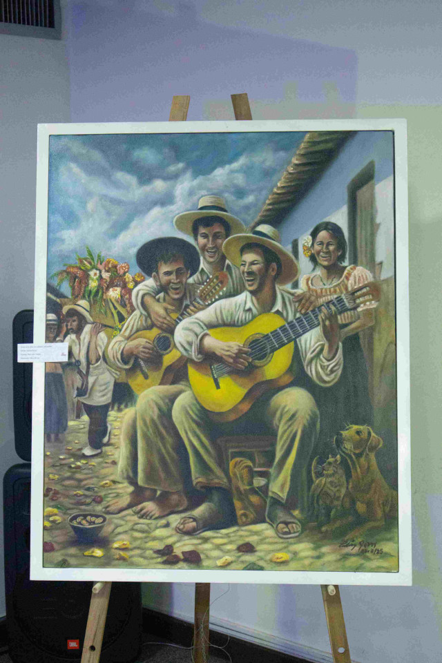Obra Los Músicos del pueblo