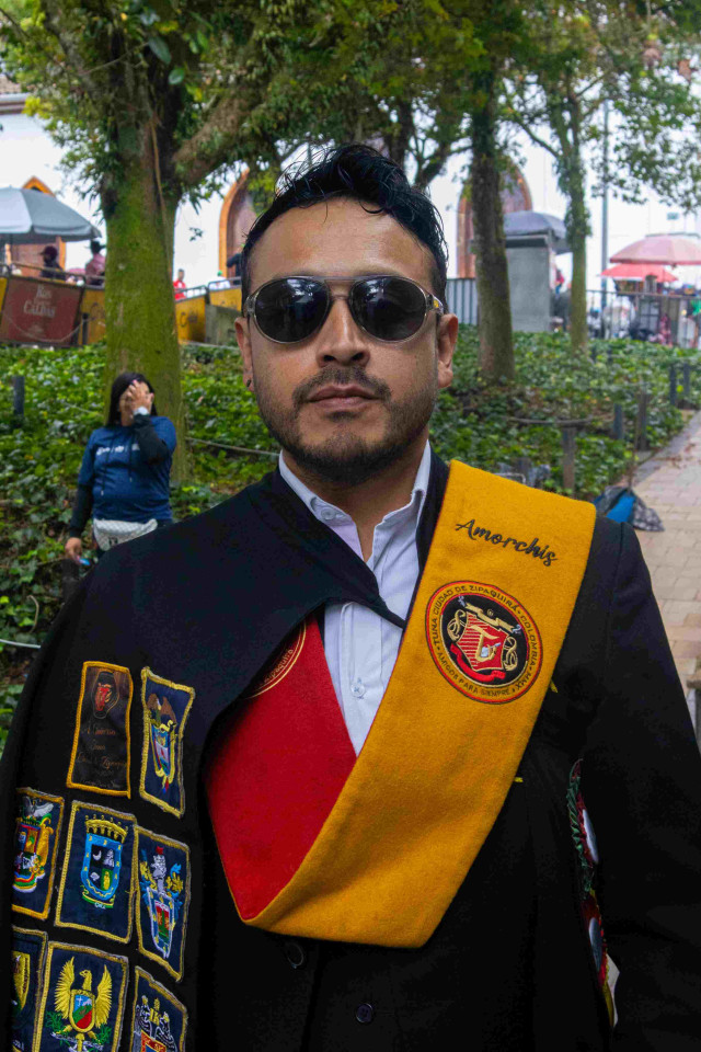 Santiago Díaz, integrante tuna Ciudad de Zipaquirá