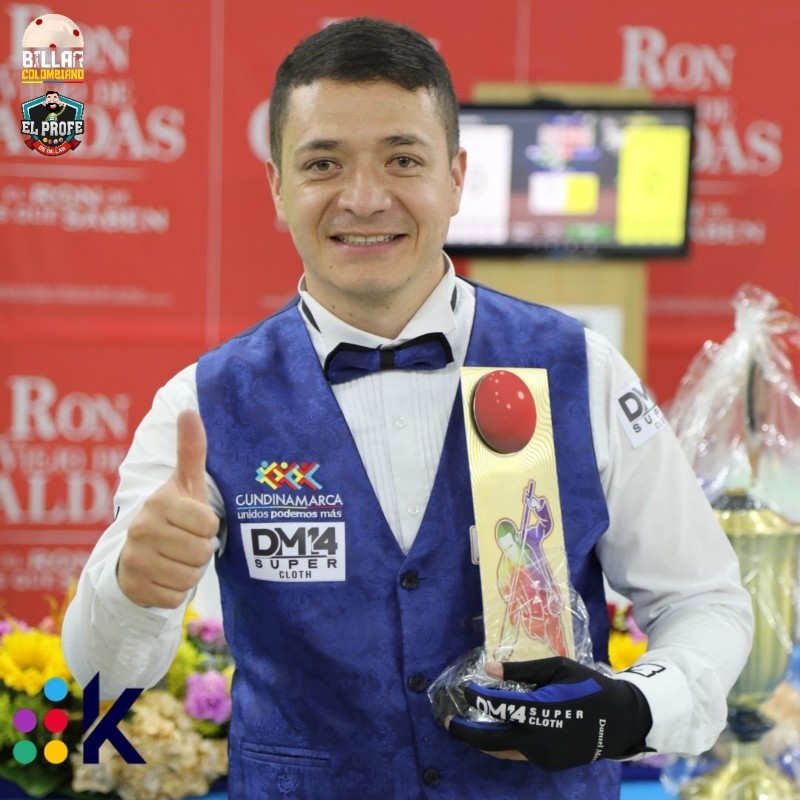 Daniel Arturo Morales, caldense que compite por Cundinamarca, campeón del Internacional de la Feria.