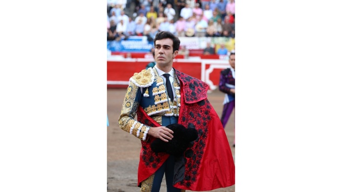 Tomás Rufo, torero español se presentó ayer en el Festival Taurino.