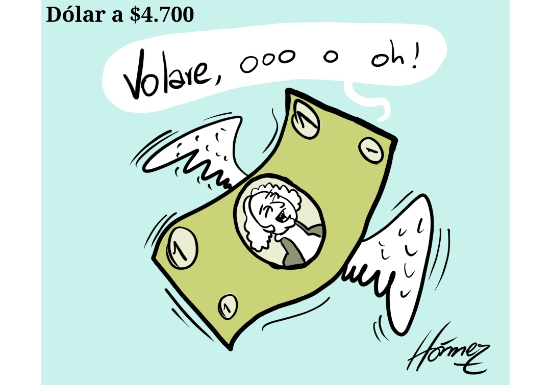 Dólar a $4.700