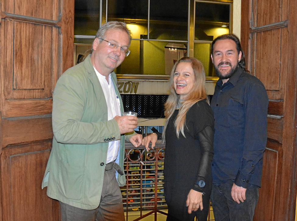 Pedro Felipe Hoyos, Elis del Rosario Cardona Ramírez y Cristian Echeverri.