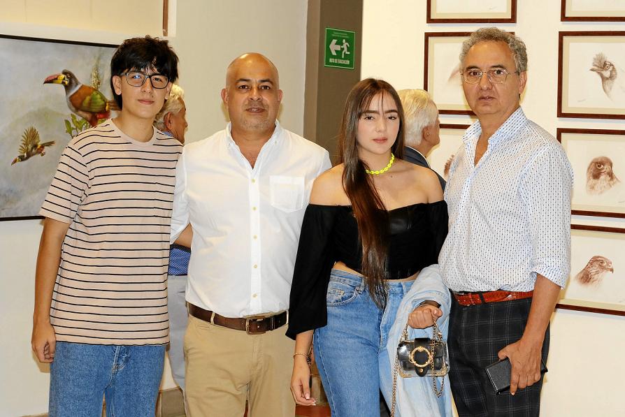 Matías Osorno Isaza, Luis Carlos Osorno Naranjo, Salome Osorio Osorio y Jorge Noé Osorio Cardona.