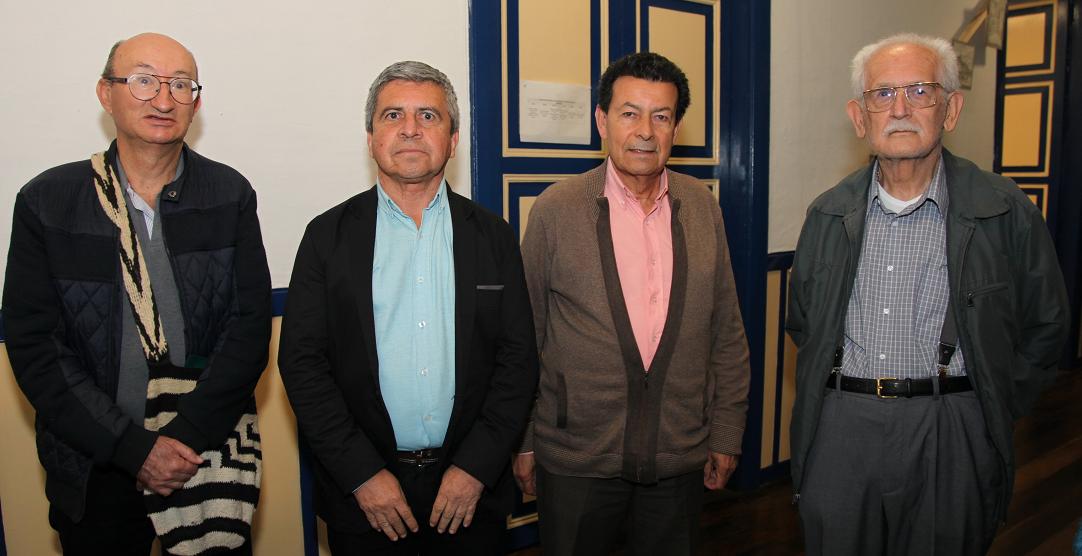 Carlos Arturo Gómez Naranjo, Jaime Alfonso Ossa, José Ricaurte Ospina, y Fabio Ramírez Ramírez.