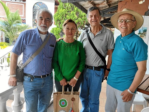 Carlos Osorno, María Elena Duque Cardona, César Arcila y Manuel Muñoz Carlos Osorno, María Elena Duque Cardona, César Arcila y Manuel Muñoz
