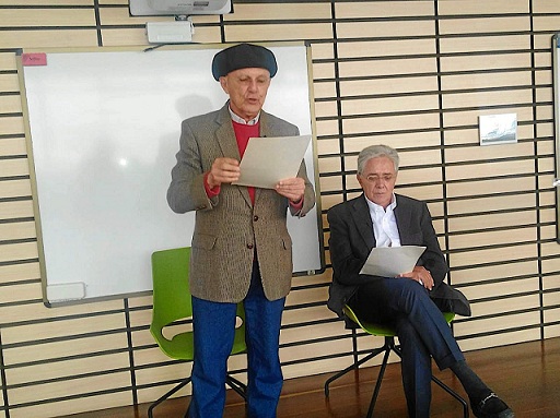 Fotos | Cortesía | LA PATRIA Carlos Enrique Ruiz y Germán Cardona Gutiérrez.