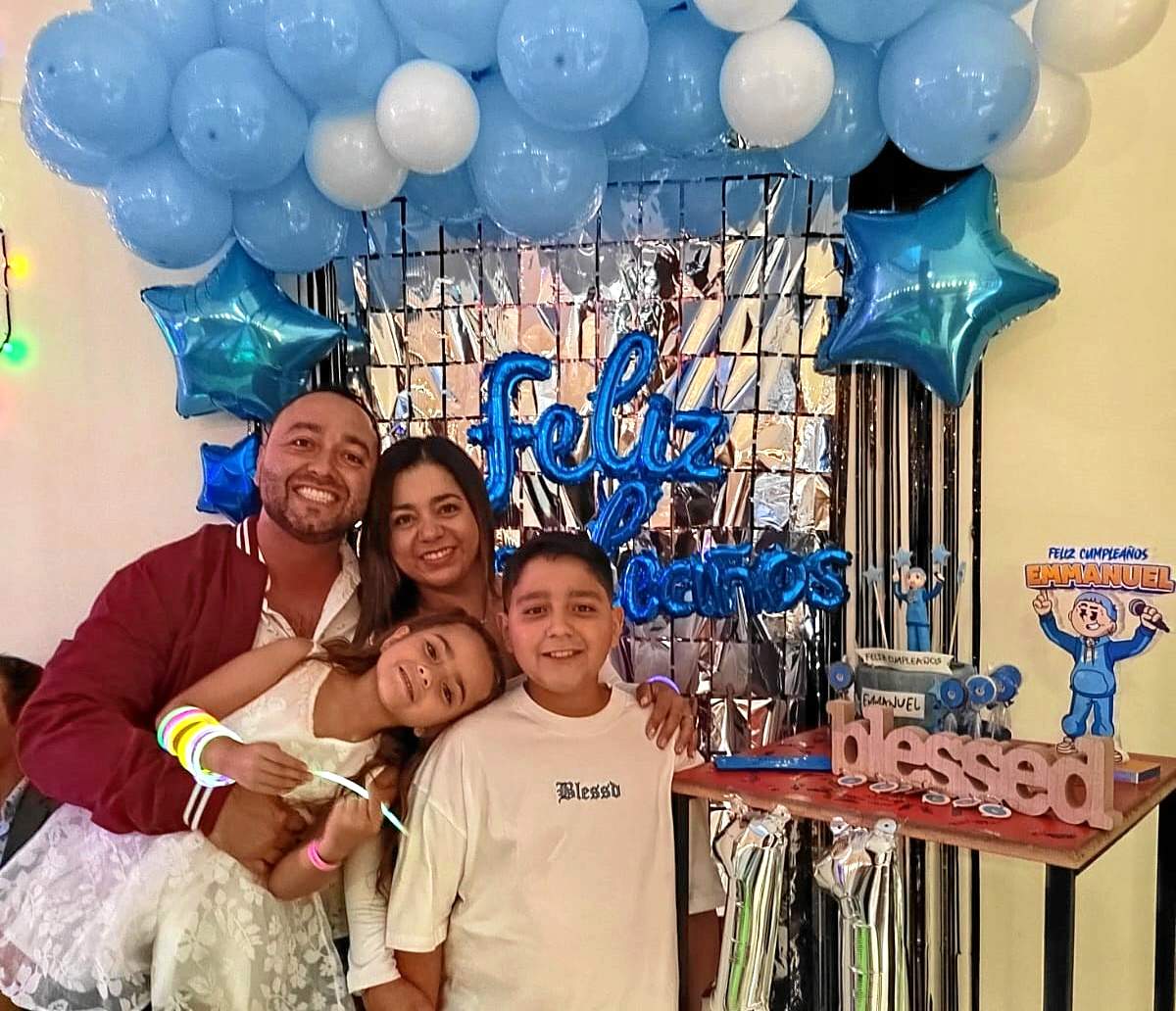 Fotos | Cortesía | LA PATRIA Fabián Cortés Molina, Salomé Cortés Zuluaga, Vanessa Zuluaga y Emmanuel Cortés Zuluaga.