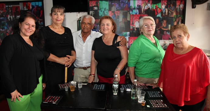 Luz Stella Henao, Marina Alarcón, Rodrigo Londoño, Daleris Fernández, Nubia Manrique y Sofía Gómez.
