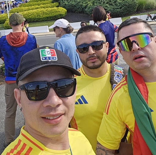 Sebastián López, Gustavo Andrés Sánchez y Will López.