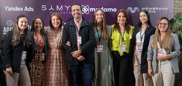 Fotos | Lector | LA PATRIA Funcionarios de IAB Colombia: Marcela Sierra, Johanna Rodríguez, Paola Restrepo, Nicolás España, Isabela Vallejo, Elizabeth Ramírez, Lucía Sierra y Tatiana Mateus.