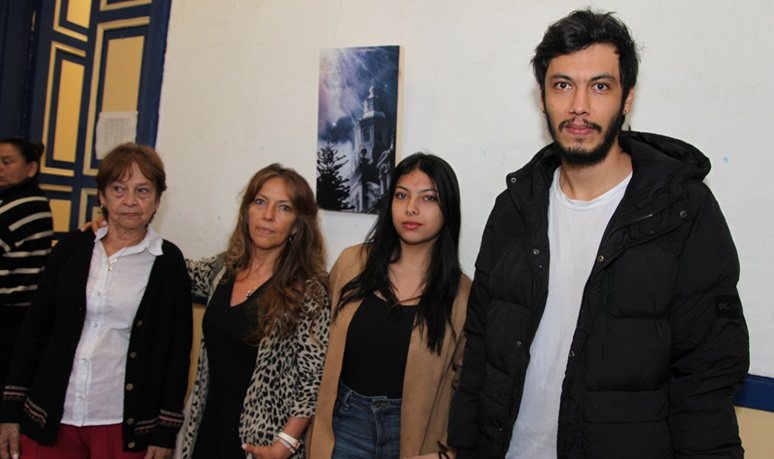 María Yolanda Castaño, María Cenobia Quiceno, Paulina Rincón y Daniel Felipe Rincón.