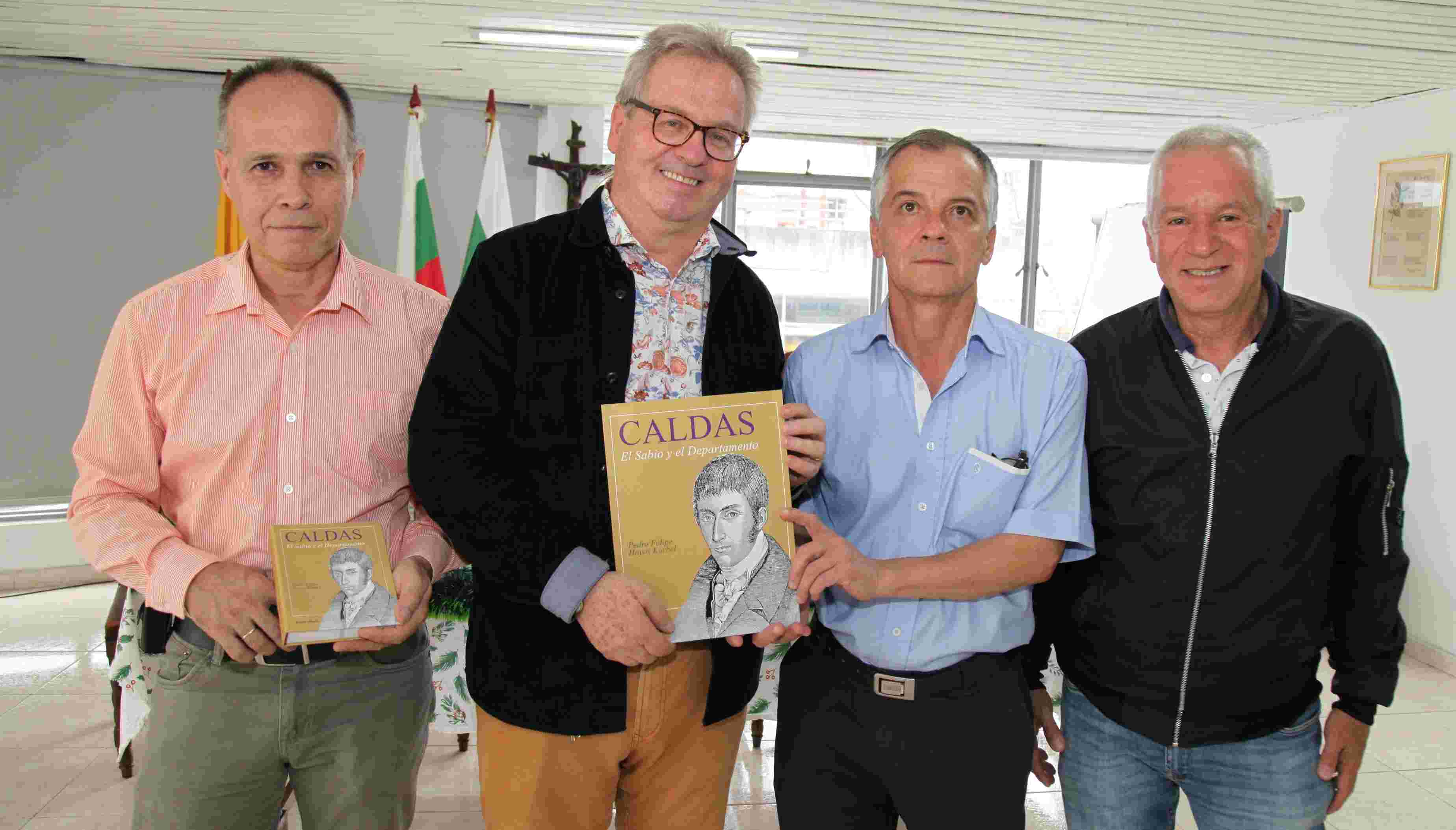 Jorge Escobar, Pedro Felipe Hoyos, Héctor Hernández y José Eliécer Triviño.