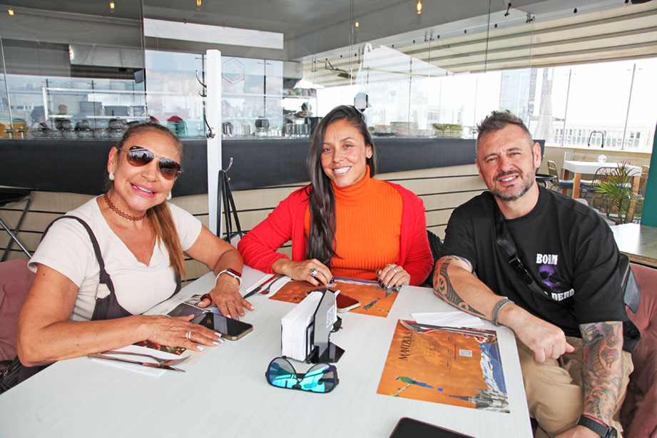 Nancy Orozco, Mónica Andrea Londoño y Javier Vallejo.