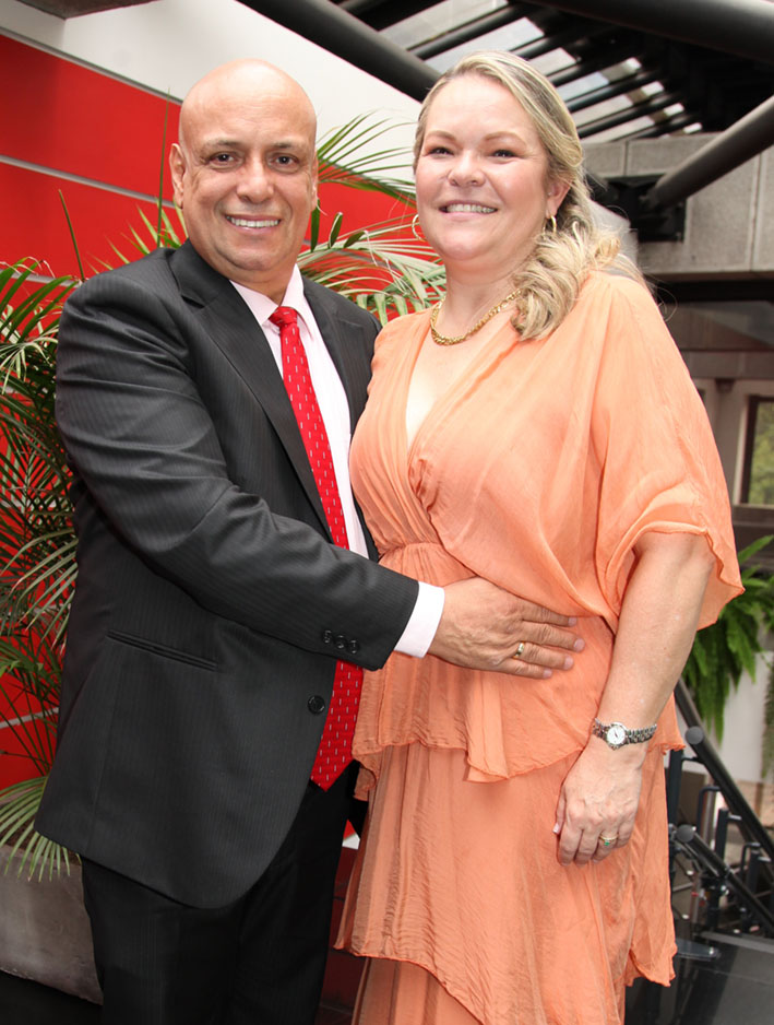 Wilson Guzmán Álzate y Ángela María Uribe.