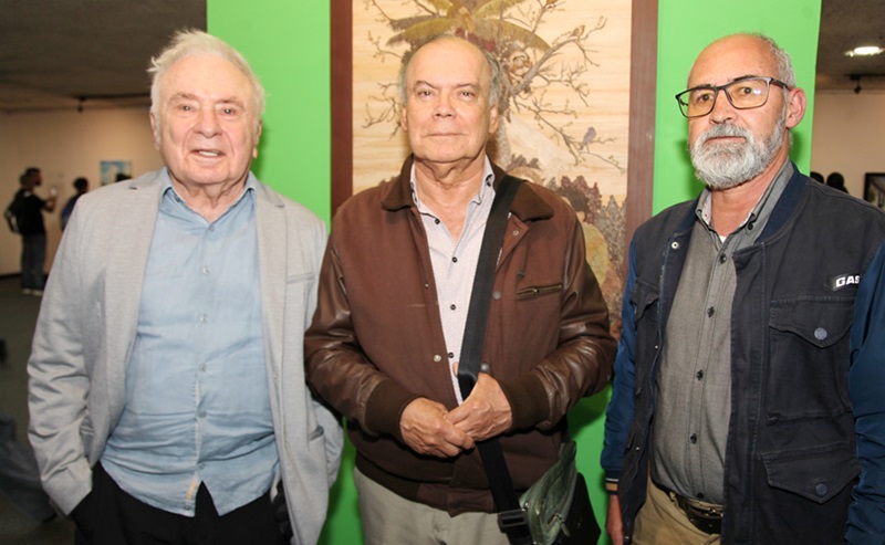 Eduardo Serrano, Albeiro Valencia y Rubén Darío Patiño.