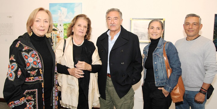 Matilde Cuartas, Elvira Escobar, Jorge Alberto Gutiérrez, Diana Quintero y Gustavo Lasso.