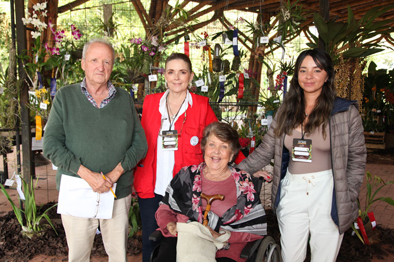 José Fernando Londoño, Beatriz Arango, Adriana Arango y Claudia Lorena Carmona.