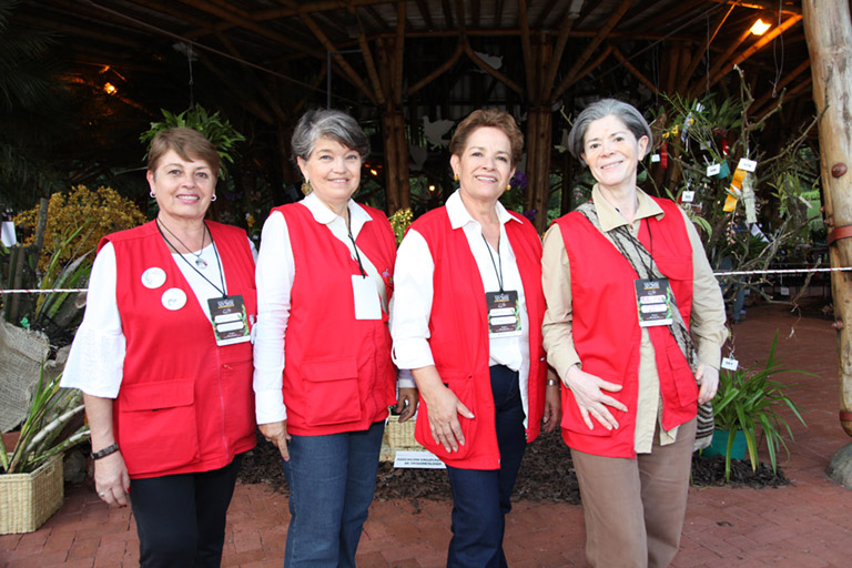 Noelia Toro, Luisa María López, Martha Luz Betancur y Martha Cecilia Ríos.