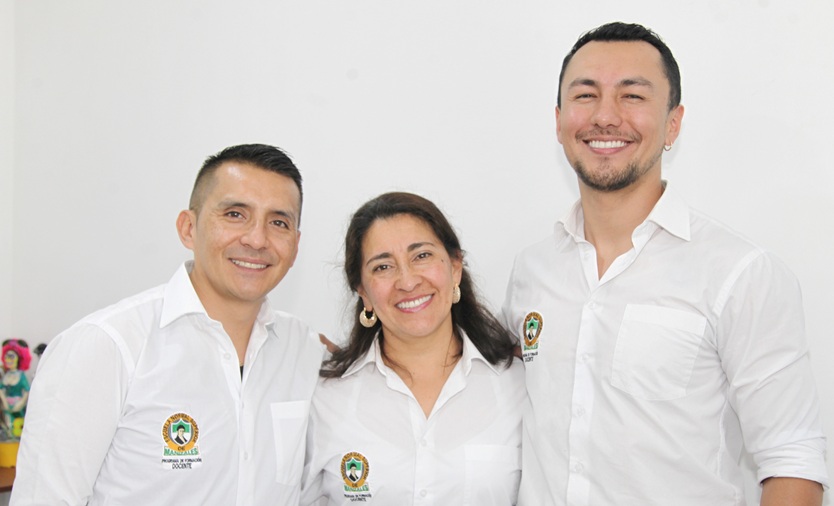 Leonardo Bustamante, Sandra Milena Largo Betancur y Luis Miguel Hernández Ossa.