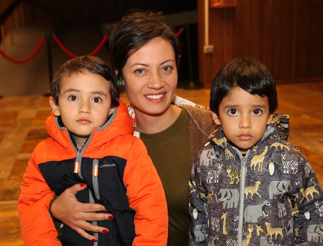 Gael Rodríguez, Dorian Rodríguez y Zully Yujar. Gael Rodríguez, Dorian Rodríguez y Zully Yujar.