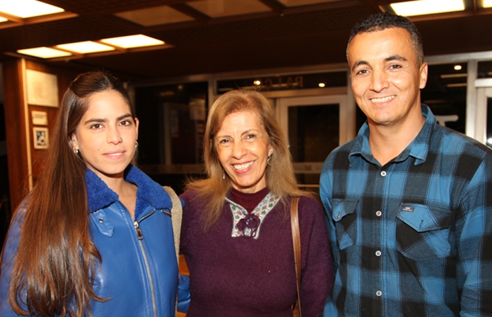 Yessenia Naranjo, Olga Narváez y David Giraldo. Yessenia Naranjo, Olga Narváez y David Giraldo.