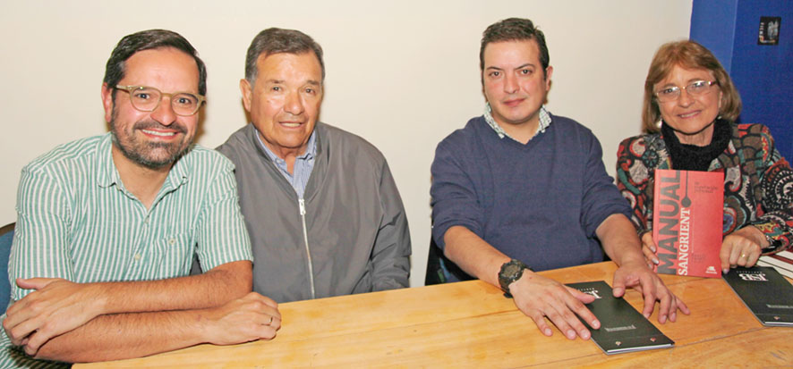 Fotos | Argemiro Idárraga | LA PATRIA Martín Franco, Jorge Albero Franco, Andrés Franco y Luz Helena Vélez. Fotos | Argemiro Idárraga | LA PATRIA Martín Franco, Jorge Albero Franco, Andrés Franco y Luz Helena Vélez.