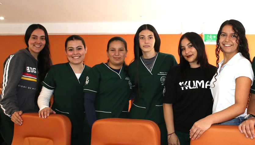 Geraldine Gaviria, Karen Patiño, Valentina Cardona, Mariana Muñoz, Camila Guiza y Marianci Ordóñez. Geraldine Gaviria, Karen Patiño, Valentina Cardona, Mariana Muñoz, Camila Guiza y Marianci Ordóñez.
