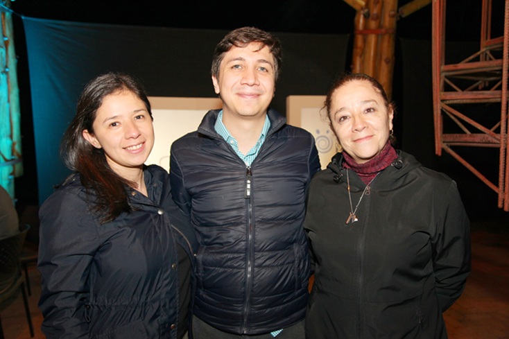 Karen Hernández, Jorge Torres y Sandra Cardona. Karen Hernández, Jorge Torres y Sandra Cardona.