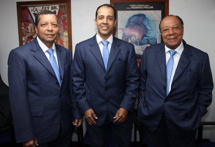 Trío América de Colombia: Nelson Vásquez, Wilson Vásquez y Oscar Vásquez.