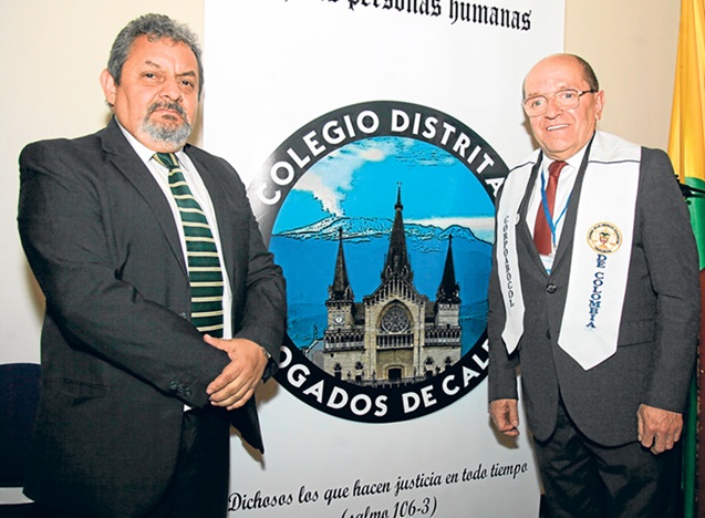 Jorge Eliécer Merchán y Álvaro Echeverri Londoño.