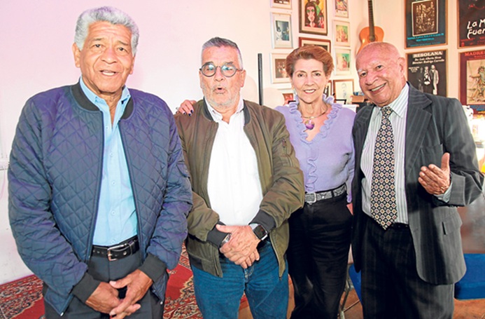 Carlos Mario Molina, Miguel Ángel Llano, Luz Stella Castaño y Jairo Castro Eusse.