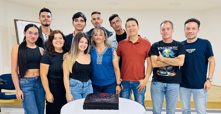 Estefanía Chica Cardona, Wilson González, Elizabeth Zuluaga, Alejandro Calderín, Valentina Alzate, Miguel Franco, Luz Stella Sánchez, Alejandro Aguirre, Juan Pablo Ríos, Julián Cardona y Alexánder García.