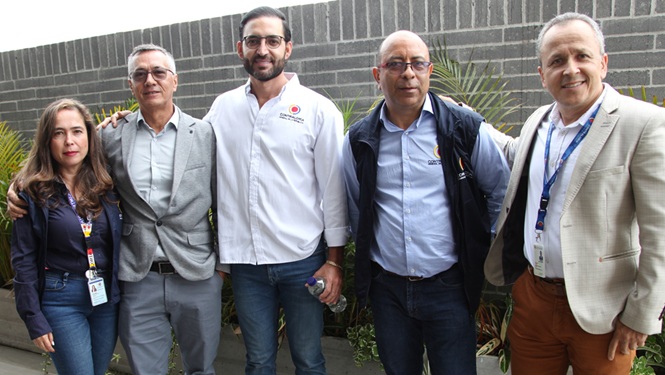 Lina María Zuluaga Restrepo, Hernán Arias, Carlos Mario Zuluaga Pardo, Carlos Alberto Ramírez y Asdrúbal Montes.