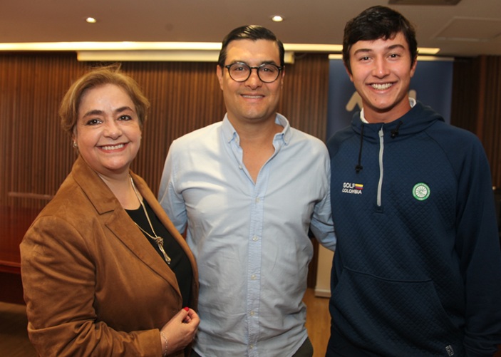 Alexandra Hernández, Miguel Ocampo y Tomás Restrepo Jaramillo.