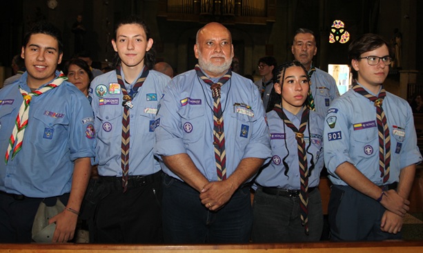Hernán García, Víctor Román, Julio Ernesto Jiménez, Dahiana Quintero y Juan José León.