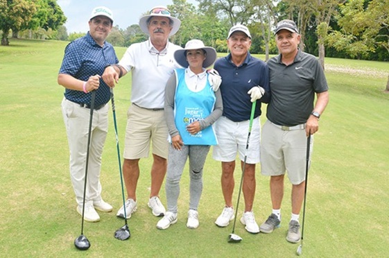 Juan Manuel Pérez, Pablo Felipe Gómez Jaramillo, Johana Loaiza, Víctor Sierra y Juan Manuel Gutiérrez.
