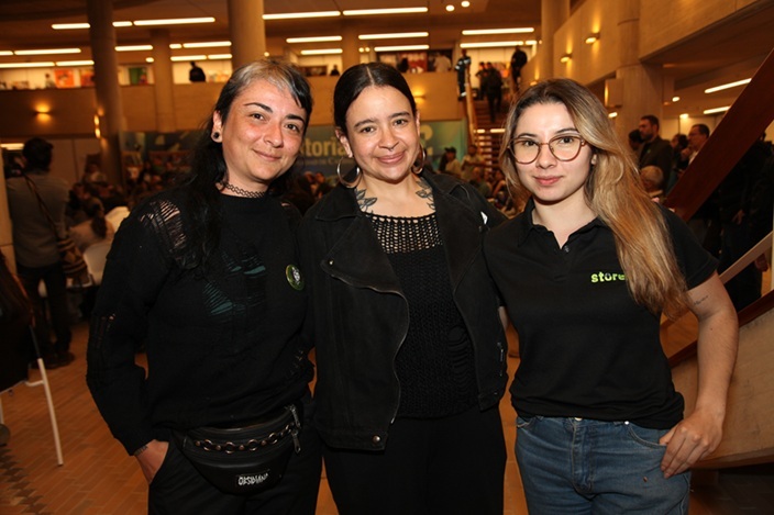 Ana María Ramírez, Cristina Sabogal y Natalia Osorio.