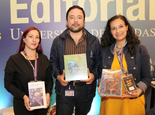Viviana Muñoz, Óscar Ospina y Yolanda González.