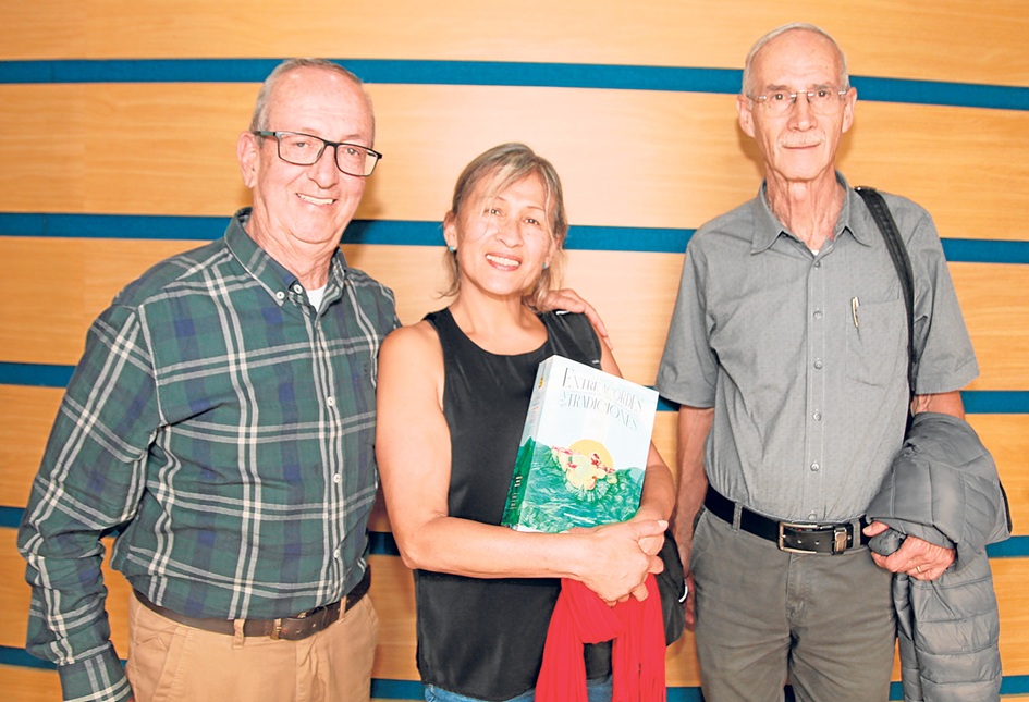 Roberto Flórez, Luz María Rivera y Carlos Alberto Arboleda.