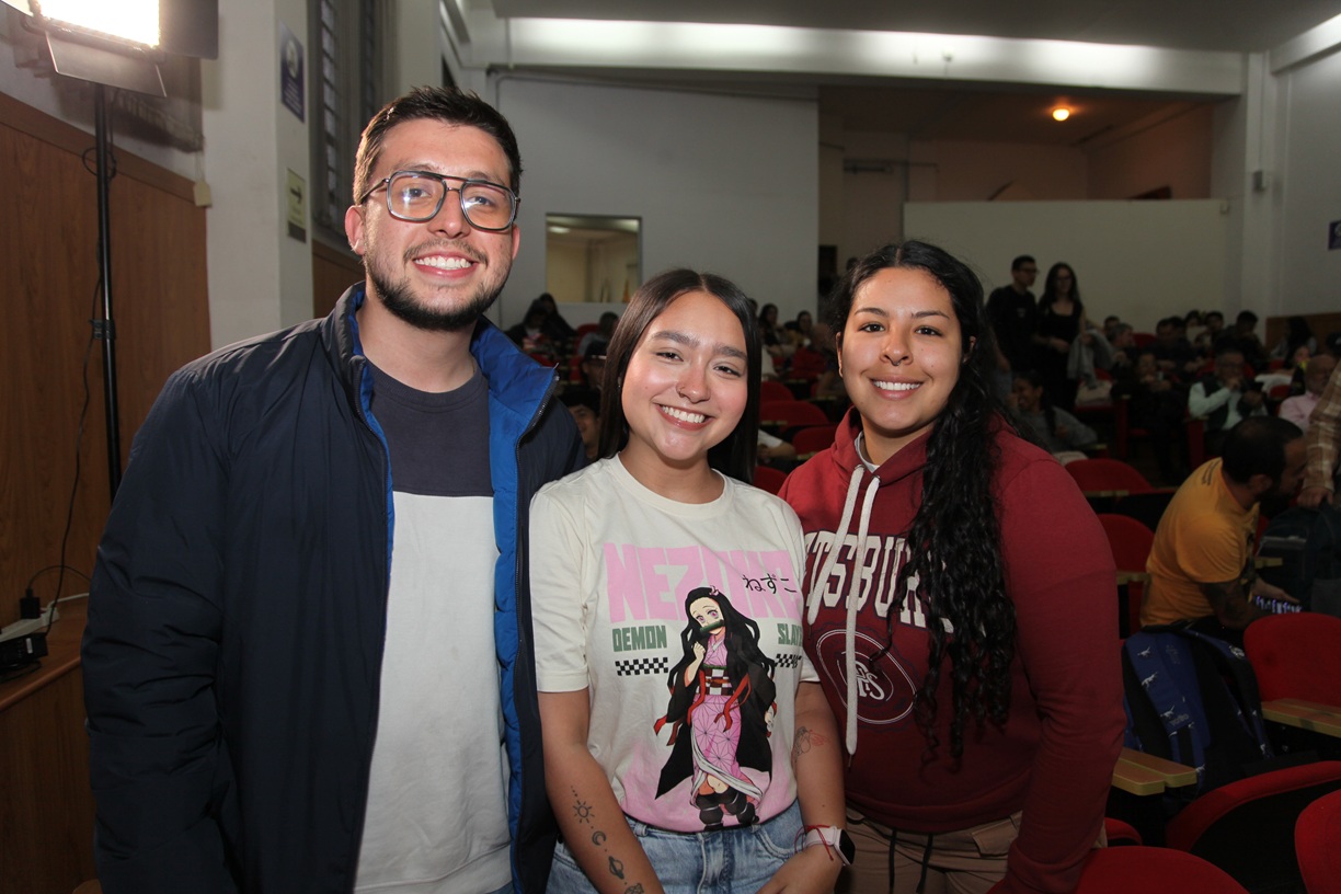 Juan Esteban Montes, Sofía Botero y Laura Vanessa Álvarez.